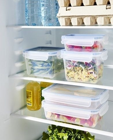 CLIC & LOCK 0,5 L pojemnik na żywność, ciemnoniebieski