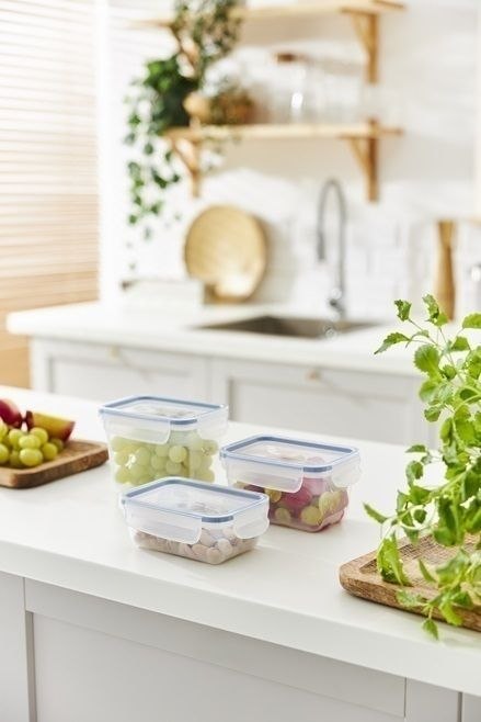 CLIC & LOCK Pojemnik do przechowywania 3L, ciemnonniebieski