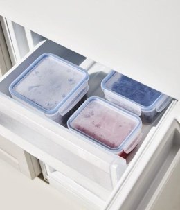 CLIC & LOCK Pojemnik na żywność, 1l, ciemno-niebieski