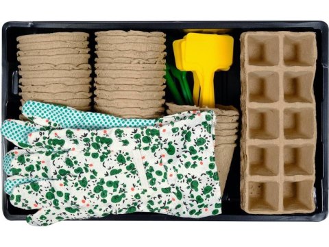 Ekologiczne doniczki torfowe zestaw 63 szt