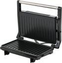 Grill Panini 275 x 220 x 90 mm, 750 W, czarny