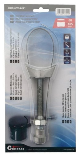 Klucz do filtra oleju, 60-105 mm