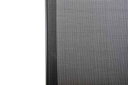 Krzesło ogrodowe SOFIE metalowe, czarna tkanina