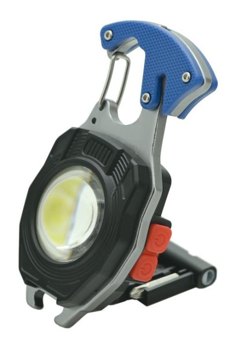 Latarka COB 740lm z zapalniczką i obcinaczem do taśmy