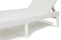 NUMANA, Leżak ogrodowy plastikowy, biały