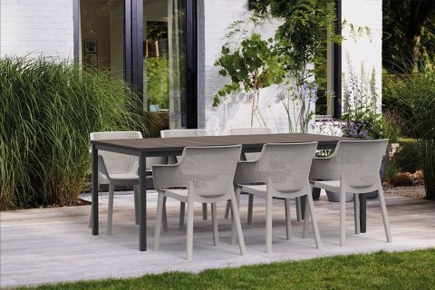 PORTO Stół ogrodowy 200 cm, orzech