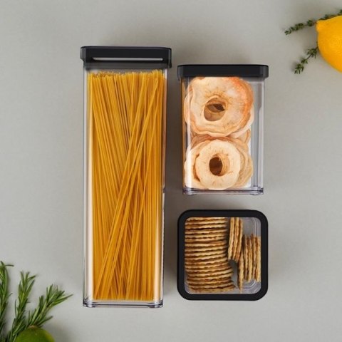 Pojemnik na żywność LOFT, 2 L, czarny