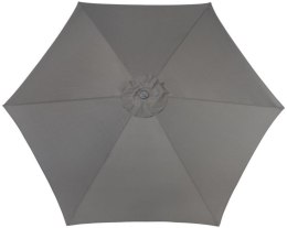 ROJA WOOD Parasol uchylny 3 m, szary