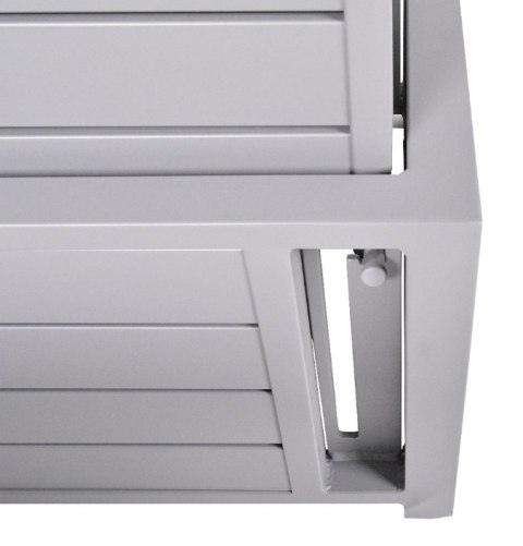 TAMPA Luksusowy zestaw mebli ogrodowych, grafit