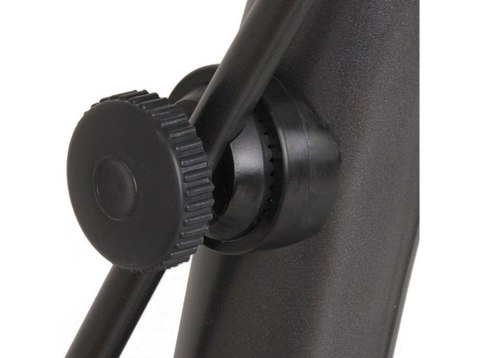 VENEZIA Huśtawka ogrodowa, metalowa, szara z liśćmi