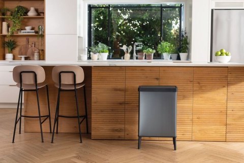 VERTO Kosz na śmieci wysoki, niebieski, 54 l