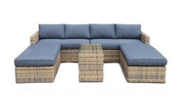 HARTFORD Zestaw sofy rattanowej