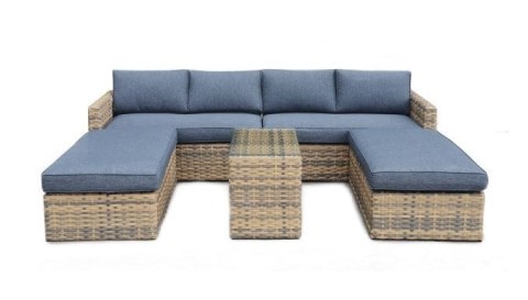 HARTFORD Zestaw sofy rattanowej