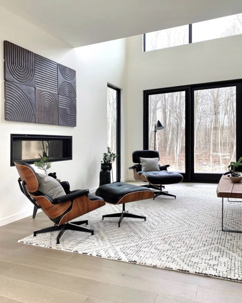 Fotel Vip z podnóżkiem czarny/rosewood