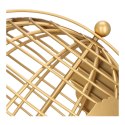Globus metalowy złoty 28cm