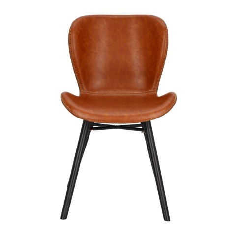 Krzesło Batilda Retro brandy /czarne