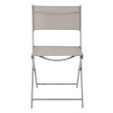 Krzesło Elba składane outdoor beżowe