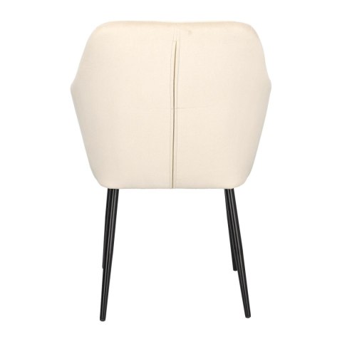 Krzesło Emilia Velvet sand /black