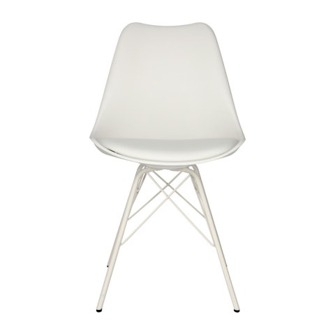 Krzesło Eris PP białe/białe