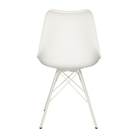 Krzesło Eris PP białe/białe