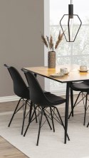 Krzesło Eris PP czarne/czarne