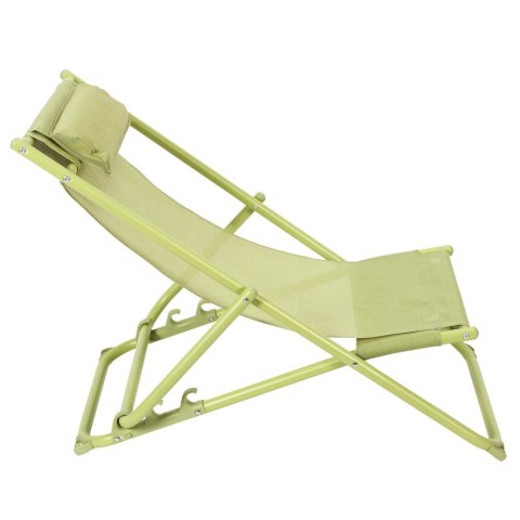 Leżak Canard składany zielony