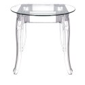 Stół Ghost 80cm transparentny