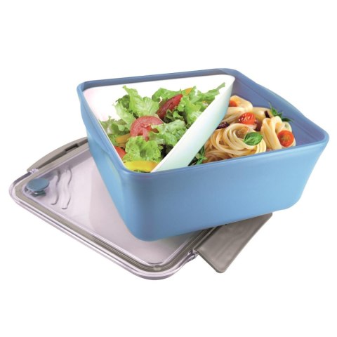 Lunch box Divided z widelcem 2,6l