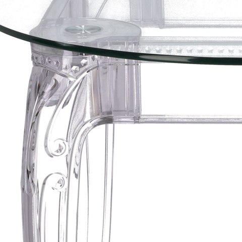 Stół Ghost 80x80cm kwadratowy