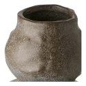 Wazon ceramiczny szaro-brązowy