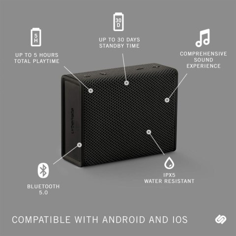 Głośnik Bluetooth Przenośny Urbanista 1035502 Czarny 3 W 4 W