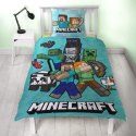 Komplet poszewek na kołdrę Minecraft