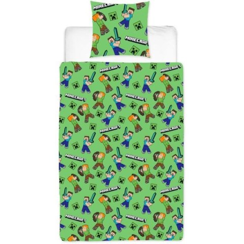 Komplet poszewek na kołdrę Minecraft