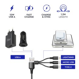 Ładowarka do Samochodu Myway Czarny