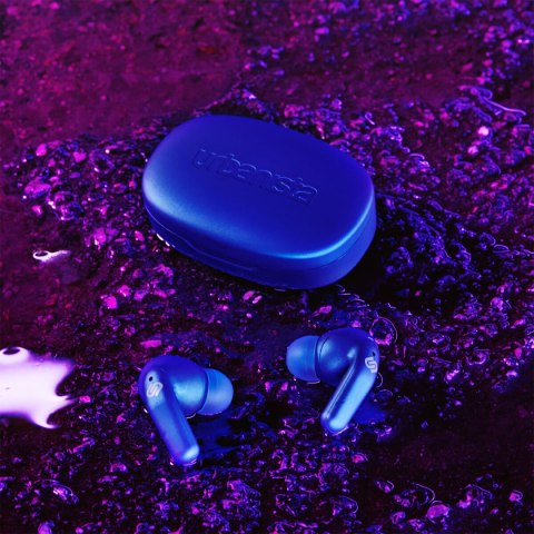 Słuchawki bezprzewodowe z etui ładującym Urbanista Seoul Niebieski