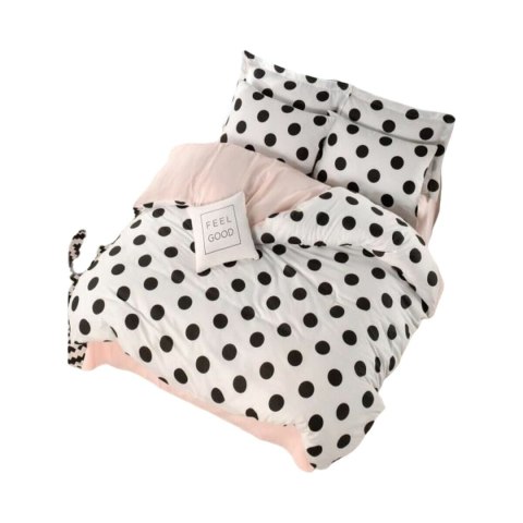 Komplet poszewek na kołdrę Biały Łóżko 200 3 Części