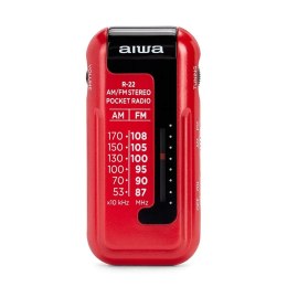 Radio Tranzystorowe Aiwa R22RD ROJO Czerwony AM/FM
