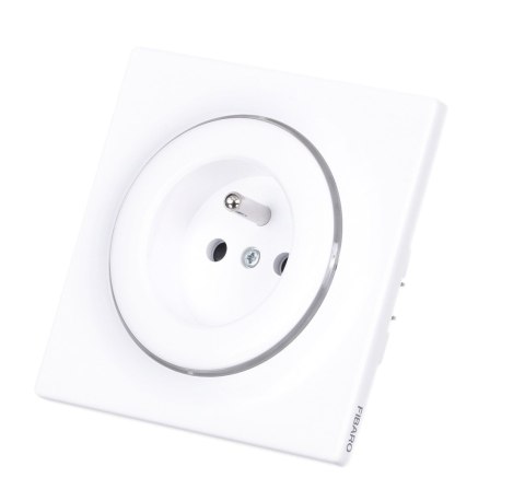 Inteligentne gniazdko FIBARO Walli Outlet Type E, białe (FGWOE-011)