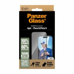 Ochrona Ekranu na Telefon Komórkowy PanzerGlass iPhone 16 - 15