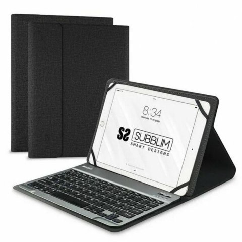 Torba na Tablet i Klawiaturę Subblim SUB-KT2-BT0001 Czarny Szary Qwerty Hiszpańska