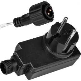 Zewnętrzna kurtyna świetlna LED 3×3 m, zimna biel, 300 diod