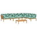 5-cz. zestaw wypoczynkowy do ogrodu, z poduszkami, akacjowy