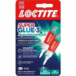 Cyjanoakryl Loctite SUPERGLUE-3 3 g 2 Części (12 Sztuk)