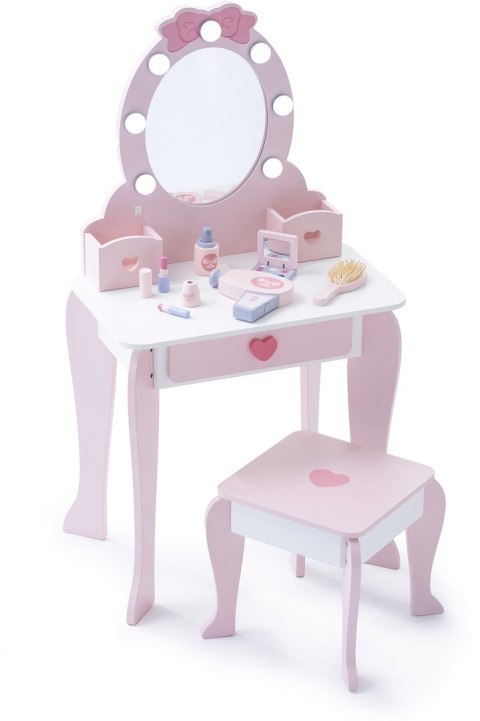 PROMIS TOALETKA DREWNIANA Z OŚWIETLENIEM TD05