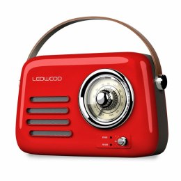 Radio Tranzystorowe Ledwood ALMA RED Czerwony 30 W