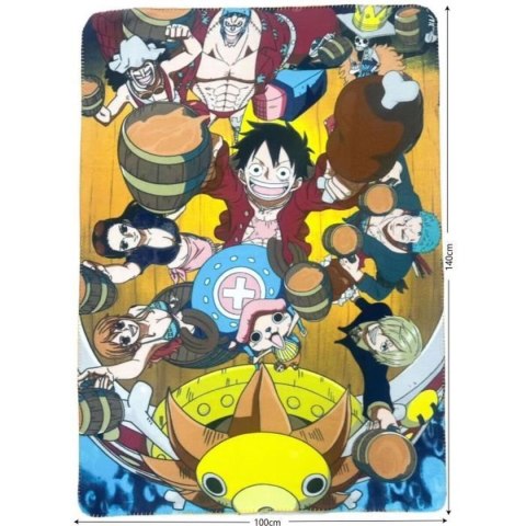 Koc One Piece Wielokolorowy Szkocka krata