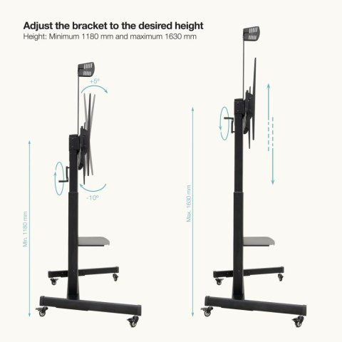 Słuchawki TooQ FS20406HM-B 60" 100" 130 Kg