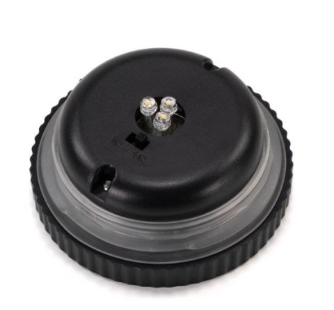 Lampion solarny LED w słoiku, konopny uchwyt, ciepłe światło