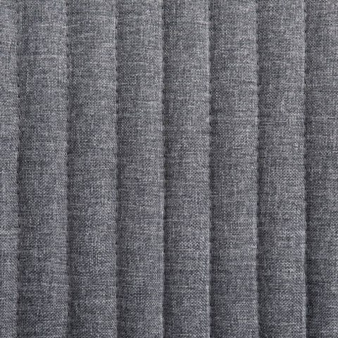 Krzesła stołowe, 6 szt., ciemnoszare, obite tkaniną