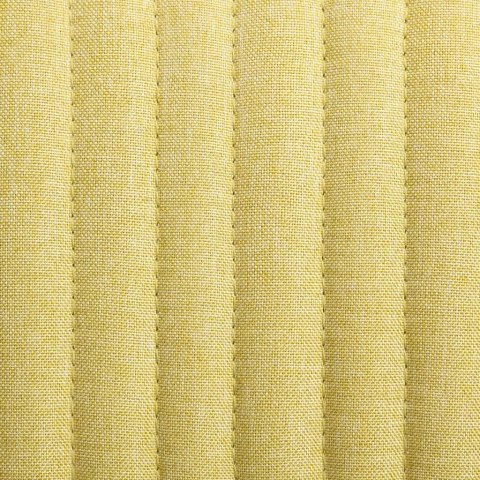 Krzesła stołowe, 6 szt., zielone, obite tkaniną